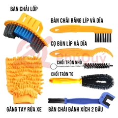 DỤNG CỤ RỬA XE CYLION P02-08 BỘ 7 MÓN