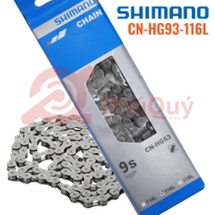 SÊN 9 SHIMANO HG53 116L China Chính Hãng