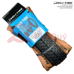 Vỏ Deli GẤP 27.5x2.1 HÔNG NÂU QUANTA PRO SA-270