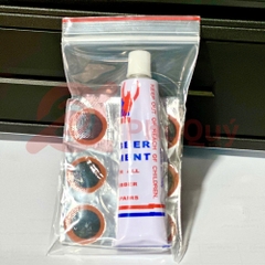 Miếng Vá Ruột Xe (36Miếng) Và Tuýp Keo 20ml