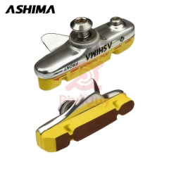 GÔM THẮNG VÀNH CARBON ASHIMA GÔM ROAD ĐẾ + GÔM CACBON ARS-75 CR-P