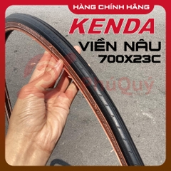 VỎ KENDA VN 700x23c VIỀN NÂU