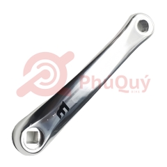 Dĩa Đôi Chữ E 52-39T Nhôm Bạc