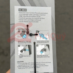Đầu bơm CO2 GIYO GC-08CD KÈM BÌNH CO2