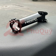 Pô Tăng TENDO 31.8 x 110mm Nhôm ĐEN Nghiêng 17 Độ PT02
