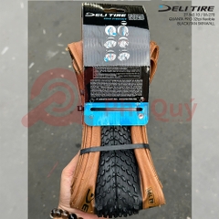 Vỏ Deli GẤP 27.5x2.1 HÔNG NÂU QUANTA PRO SA-270