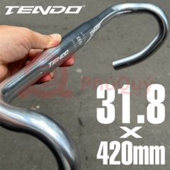Ghi Đông Tendo ROAD 31.8 Nhôm Bạc Size 42 DT-01