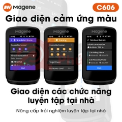Đồng Hồ Magene C606 GPS Thông Minh