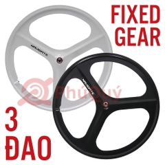 Bánh Mâm 3 Đao NAVIGATE 700c Cho Xe Đạp FixedGear