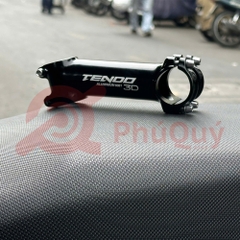 Pô Tăng TENDO 31.8 x 110mm Nhôm ĐEN Nghiêng 17 Độ PT02
