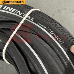 Vỏ 20x2.0 (50-406) Continental CONTACT URBAN Gai Trơn Vỏ Trọc