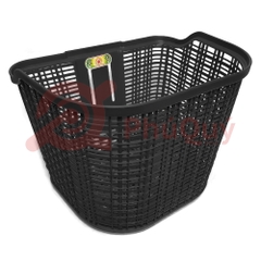 Rổ Nhựa Men Sọc Lưới Màu Đen / Xám / Dương / Hồng / Nâu