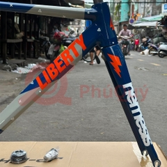 Khung Liberty Nemesis V1 Track Phuộc Carbon