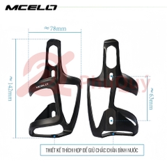 Gọng Bình Nước CARBON DẸP MCELO