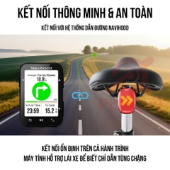 Đèn Hậu NAVIHOOD B1 Thông Minh Kết Nối Đồng Hồ