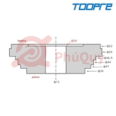 BỘ ÉP BB CHÉN CỔ XANH TOOPRE
