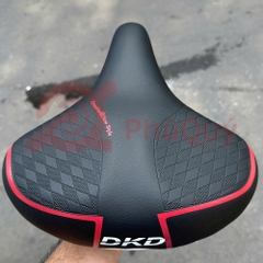 YÊN XE ĐẠP ĐIỆN DKD SỌC MÀU SIÊU ÊM