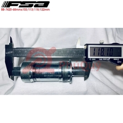 Cốt Giữa Bạc Đạn FSA RPM BB-7420 68x103/110/118/122mm