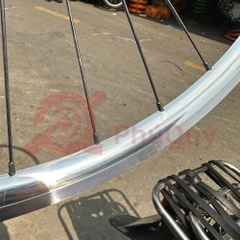 Bánh Bộ Fixed Gear 2cm Hub LEGEND Bạc Đạn Màu Bạc