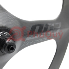 BÁNH FIXED GEAR - MÂM 3 ĐAO - ZERO CARBON (TRƯỚC)