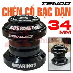 Chén cổ bạc đạn Tendo 34 đen