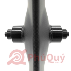 BÁNH FIXED GEAR - MÂM 3 ĐAO - ZERO CARBON (TRƯỚC)