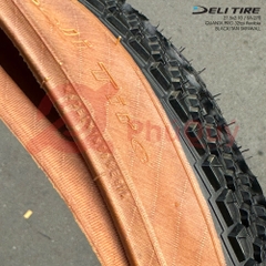 Vỏ Deli GẤP 27.5x2.1 HÔNG NÂU QUANTA PRO SA-270