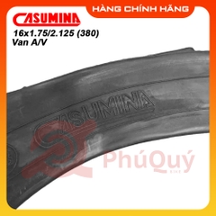 Ruột CASUMINA 16x1.75/2.1 (380) Van Xe Máy AV32mm