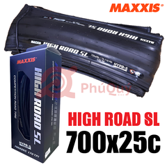 Vỏ gấp Maxxis 700x25c High Road SL Taiwan chính hãng hàng hộp (VAT)