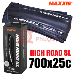 Vỏ gấp Maxxis 700x25c High Road SL Taiwan chính hãng hàng hộp (VAT)