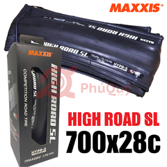 Vỏ Maxxis gấp 700x28c High Road SL Taiwan chính hãng hàng hộp (VAT)