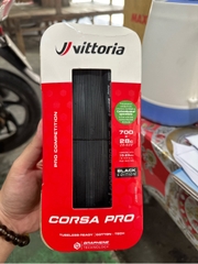 Vỏ Vittoria Corsa Pro Tubeless BLACK EDITION (VAT)