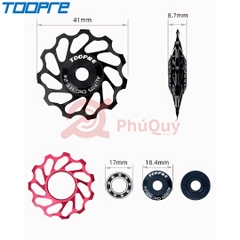 Bánh Xe Đề CERAMIC 7 Màu TOOPRE
