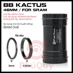 BB Dùng Cho SRAM KACTUS PF30 DUB 46mm