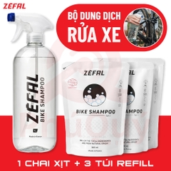 Bộ dung dịch rửa xe ZEFAL Bike Shampoo (VAT)