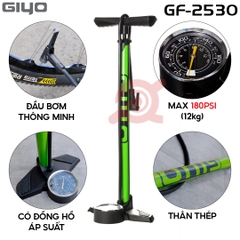 Bơm GIYO GF-2530 Xanh Lá & Xanh Dương Ống Thép