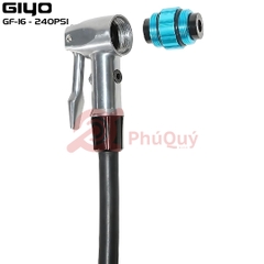 Bơm GIYO GF-16 THÂN NHÔM CÁN GỖ  240PSI