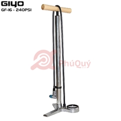 Bơm GIYO GF-16 THÂN NHÔM CÁN GỖ  240PSI