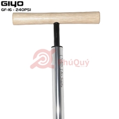 Bơm GIYO GF-16 THÂN NHÔM CÁN GỖ  240PSI