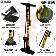 Bơm Giyo thép GF-55E đầu bơm 2in1