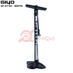 Bơm Giyo GF-2730 ống thép màu trắng đồng hồ to 8cm bản 2020