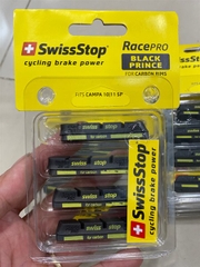 Gôm SWISSTOP CAMPAGNOLO Niềng CARBON ĐEN BLACK PRINCE