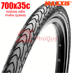Vỏ MAXXIS 700x35c CHỐNG ĐINH - TALON THÉP - KHÔNG VIỀN PHẢN QUANG