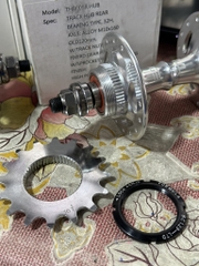 Đùm Tange Track 32h BẠC FIXED GEAR
