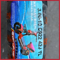 Vỏ Xe Điện Cheng Shin 300-10 C922 Không Dùng Ruột (VAT)