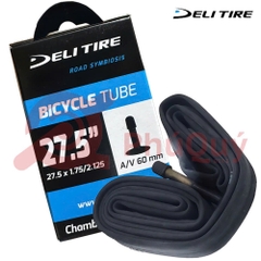 RUỘT XE ĐẠP DELI TIRE 27.5*1.75/2.125 HONDA 60mm A/V