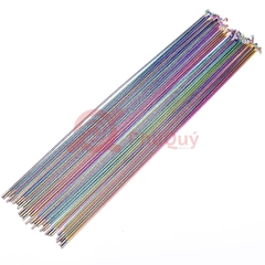 Căm Xe Đạp 7 Màu Đầu J Dài 270mm Kèm Chân Căm