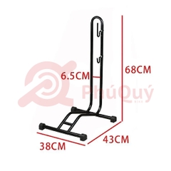 CHỐNG DỰNG L ĐEN XẾP GỌN CÓ MÓC TREO