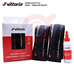 Vỏ Vittoria Corsa N.EXT Tubeless hộp 2 cái G2.0 tặng keo Sealant 80ml (VAT)