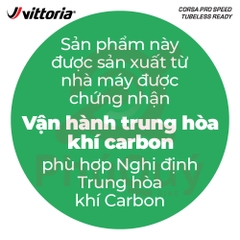 Vỏ Vittoria Corsa Pro Speed 700X30C TUBELESS  COTTON G2.0 (VAT)